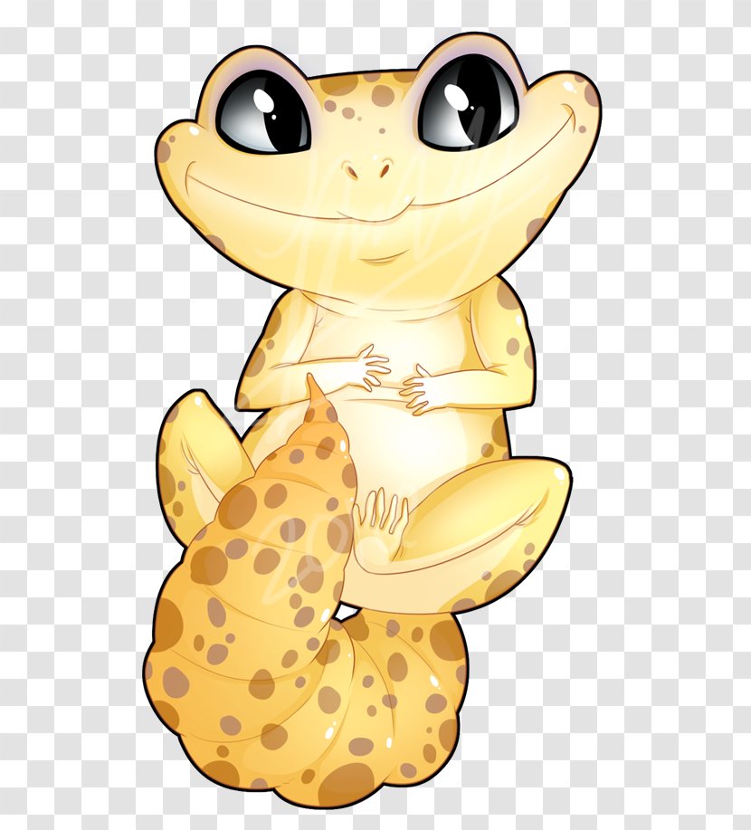 Common Leopard Gecko Drawing Clip Art - Watercolor Transparent PNG