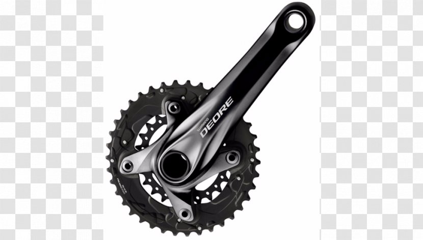 Shimano Deore XT Bicycle Cranks Cogset - Wheel Transparent PNG