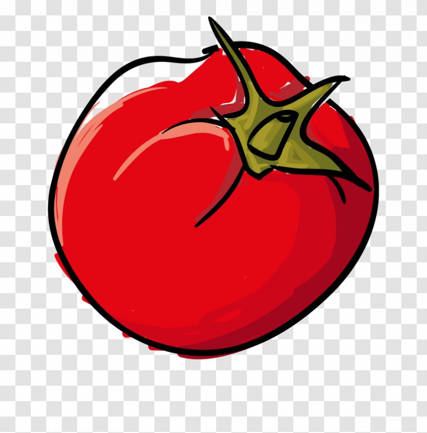 Tomato Melemenci Atom' Un Yeri Menemen Clip Art Fruit - Solanum - Cartoon Transparent PNG