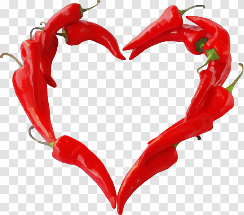 Piquillo Pepper Cayenne Pepper Peperoncino Nightshade Bell Pepper Transparent PNG