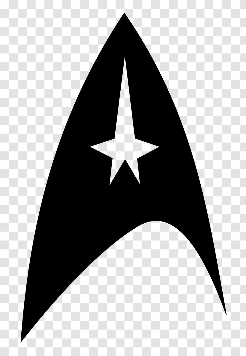 Star Trek Starfleet Logo Symbol Starship Enterprise - Emblem Vector Transparent PNG