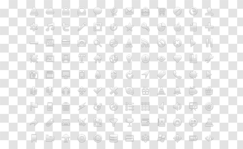 Resizer Icon Design Desktop Wallpaper - White - Gradient Brush Transparent PNG
