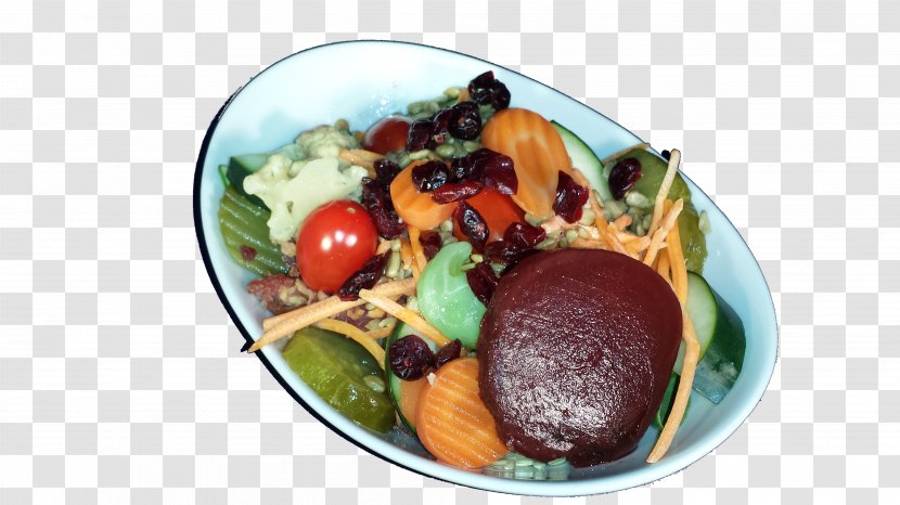 Salad Vegetarian Cuisine Hamburger Caribbean Food - Dish Transparent PNG