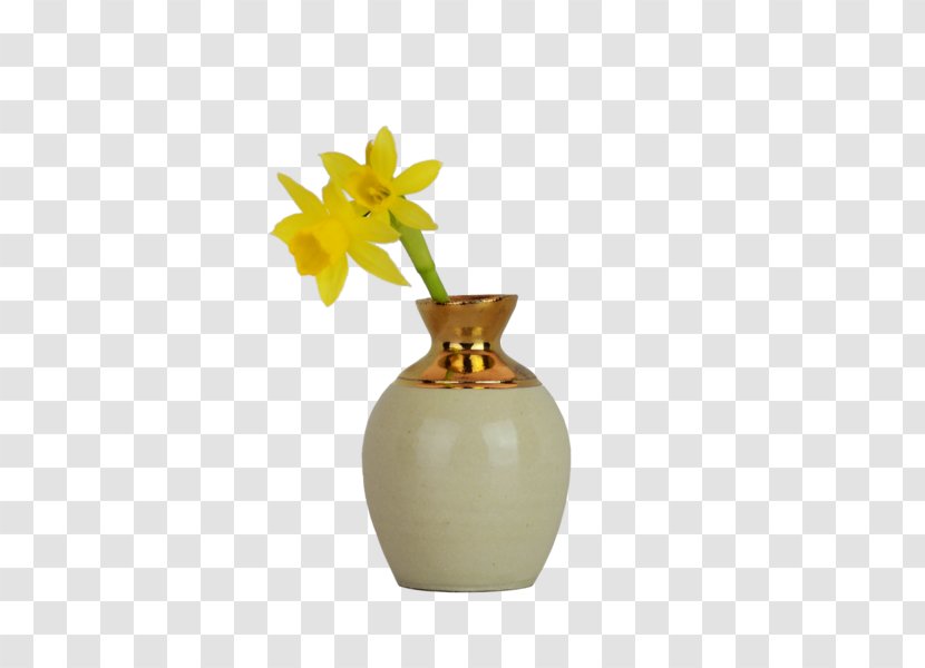 Vase Flowerpot Beekman 1802 Gold Bud - Clay - Flower Transparent PNG