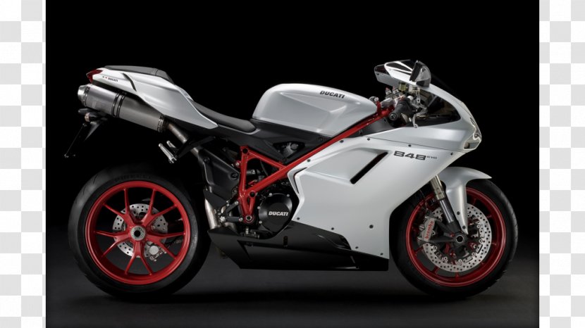 Ducati 848 Evo Motorcycle Superbike - Accessories Transparent PNG