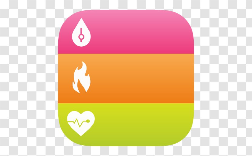 Pink Yellow - Orange - HealthBook Transparent PNG