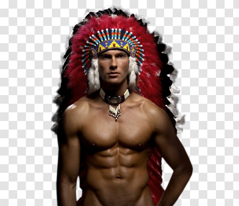 Native Americans In The United States Pow Wow Costume Male - Heart Transparent PNG