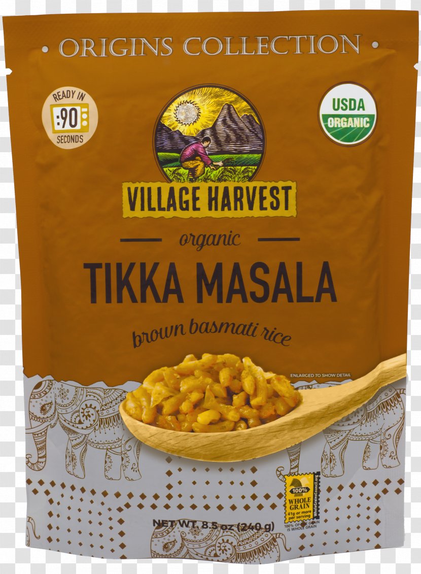 Chicken Tikka Masala Breakfast Cereal Indian Cuisine - Rice Transparent PNG