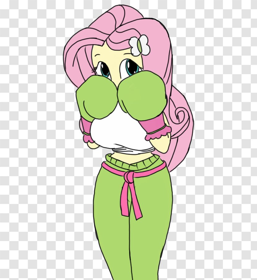 Fluttershy Boxing Glove My Little Pony: Equestria Girls Clip Art - Watercolor - Timidgirl Transparent PNG