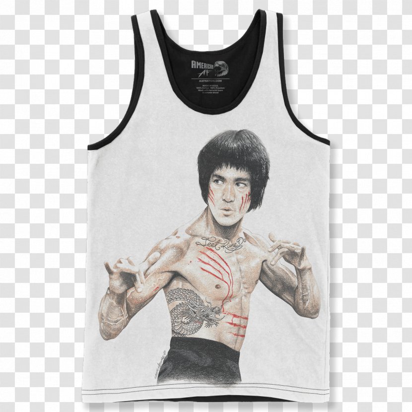 Bruce Lee United States T-shirt The Crow Poster - American Psycho Transparent PNG