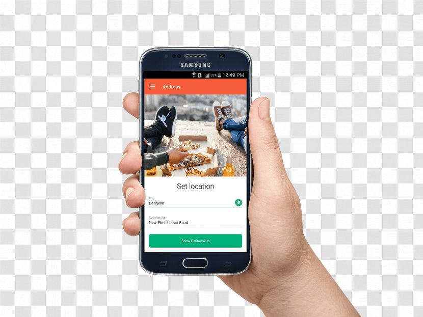 Foodpanda App Store Mobile Phones - Thumb - Google Play Transparent PNG