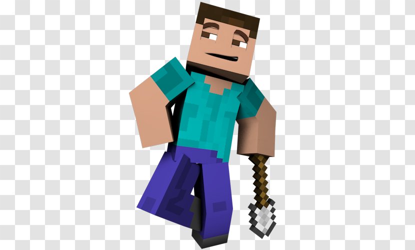 Minecraft Character Video Game Cinema 4D - Fictional Transparent PNG