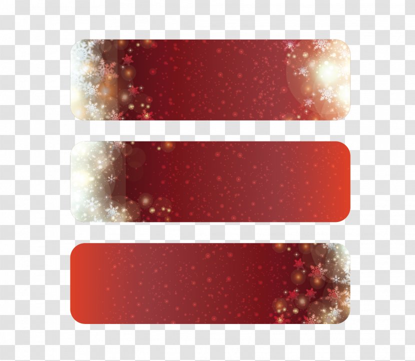 Light Banner Red Vecteur - Web - Bright Halo Vector Material Transparent PNG