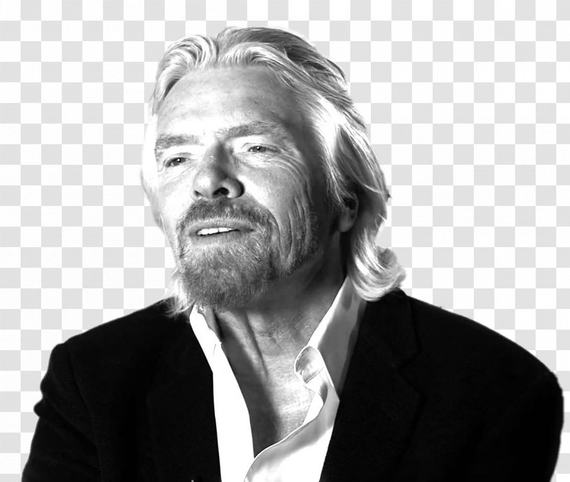 Richard Branson Entrepreneur Business Billionaire Life - Chin Transparent PNG