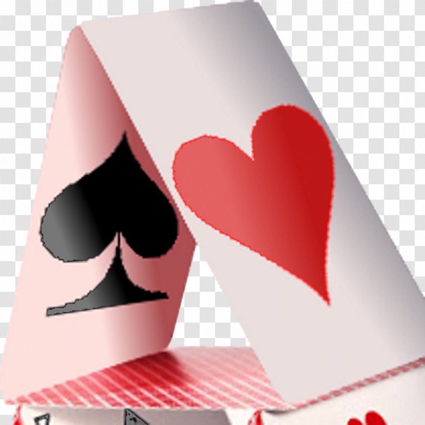 Patience Pyramid Playing Card Standard 52-card Deck Microsoft - Combination - Heart Transparent PNG