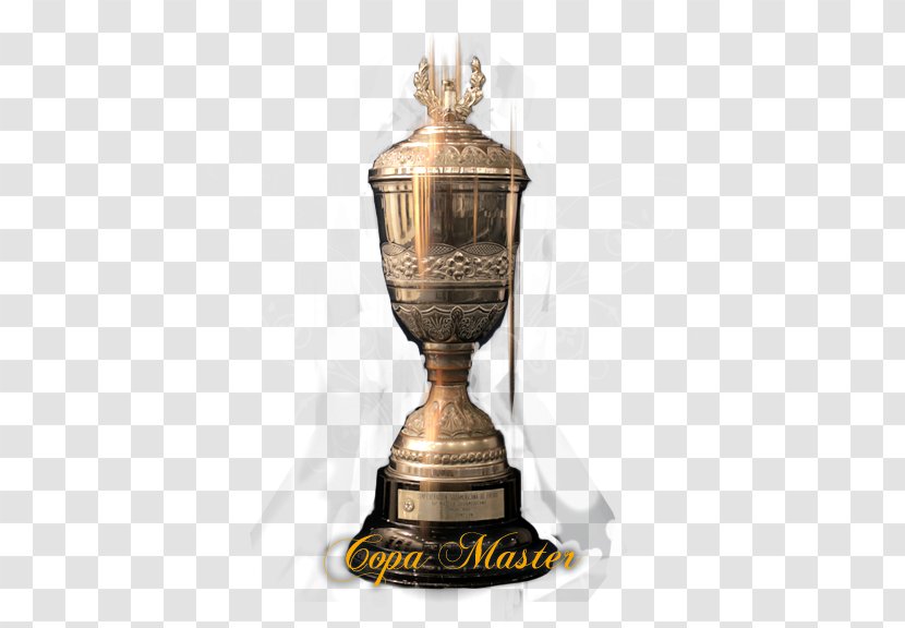 Copa Mercosur South American Championship Of Champions Master De Supercopa Trophy CR Vasco Da Gama - Brass Transparent PNG