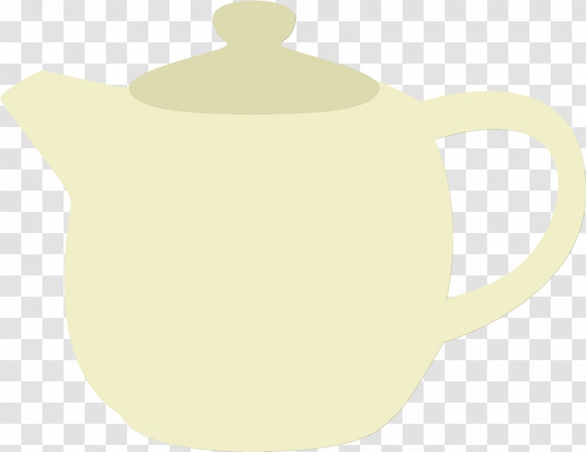 Teapot Green Lid Yellow Tableware - Drinkware Dishware Transparent PNG