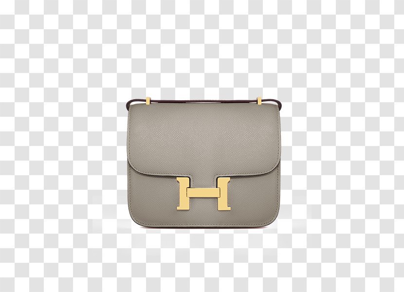Handbag Hermès Leather Coin Purse - Beige - Hermes Bag Transparent PNG