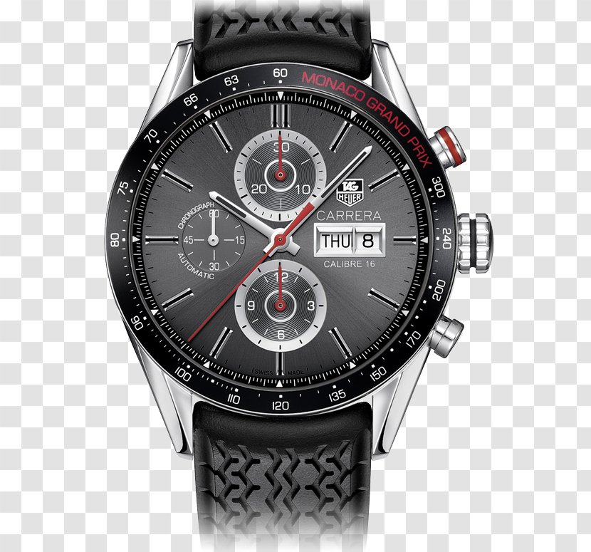 Monaco Grand Prix Formula One Chronograph TAG Heuer Carrera Calibre 16 Day-Date - Brand - Watch Transparent PNG
