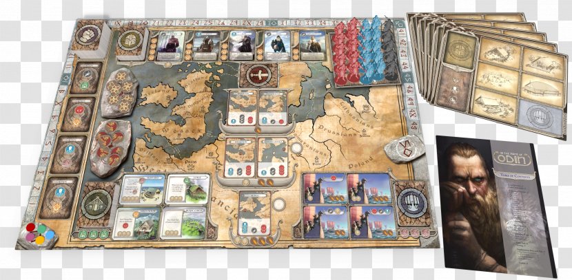 NSKN Games In The Name Of Odin Board Game Tabletop & Expansions Strategy - Player Transparent PNG