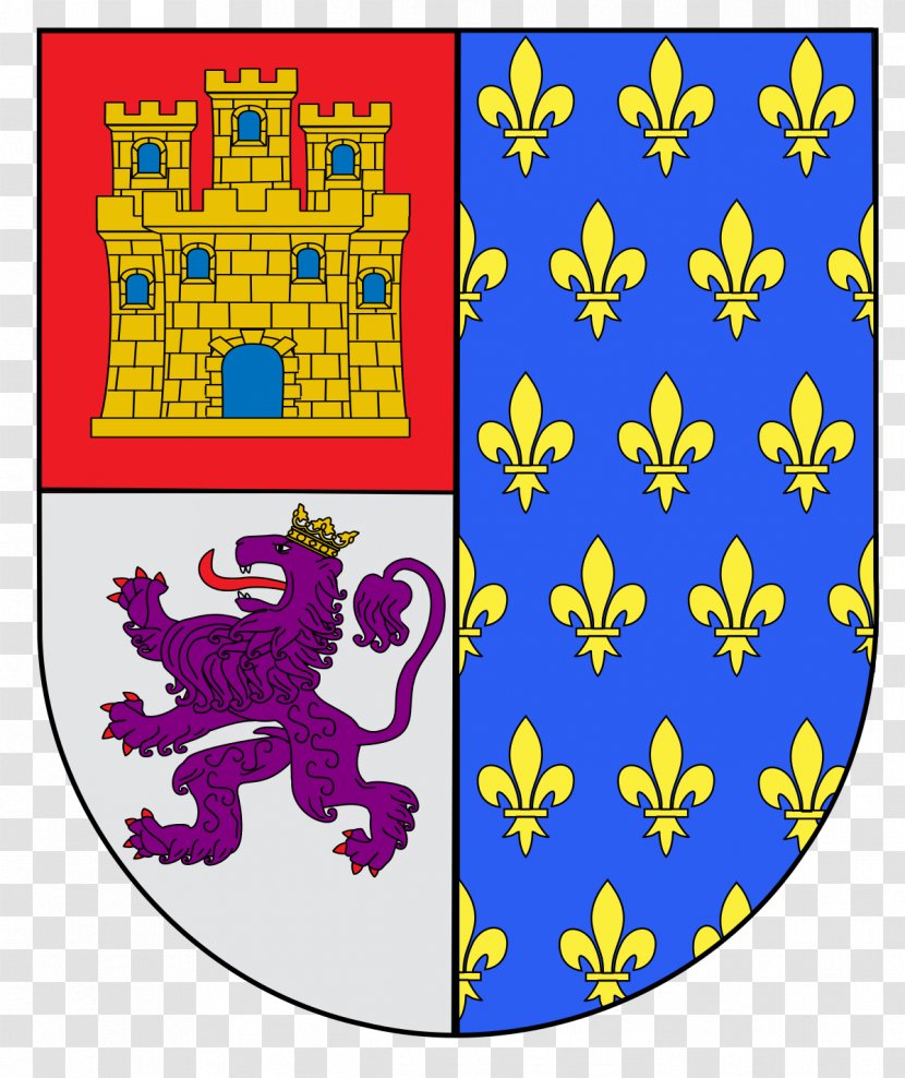 Crown Of Castile Kingdom León Infante Coat Arms - Alfonso Fernando Grados Carraro Transparent PNG