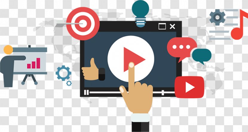 Social Video Marketing Digital Promotion Advertising Transparent PNG