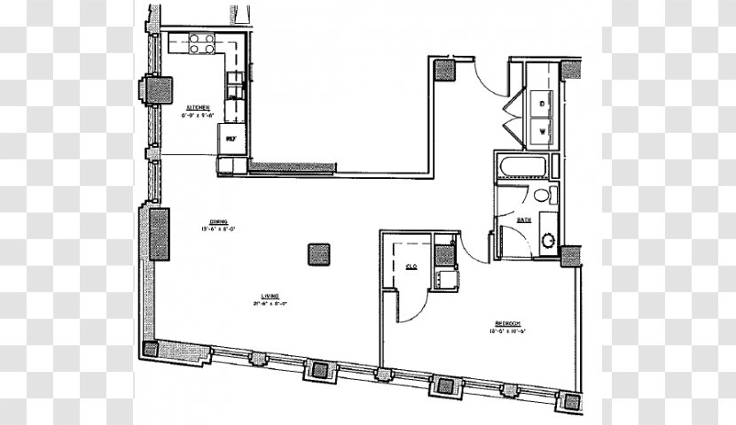 Standard Life Building Apartment Bedroom - Bathroom - Bath Tab Transparent PNG