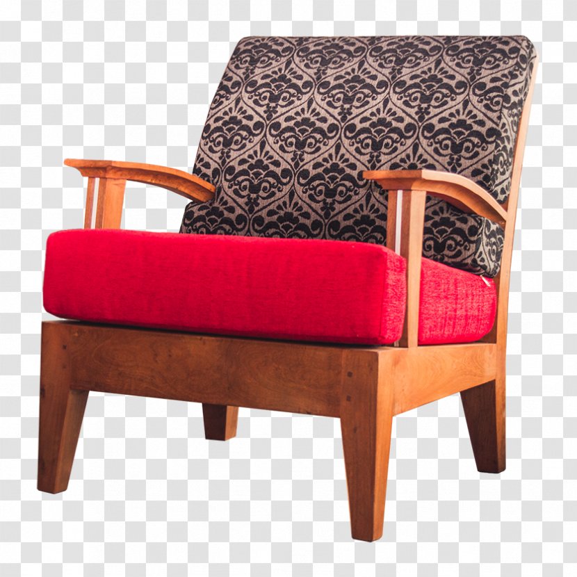 Club Chair Loveseat Fauteuil Armrest Folding - Wood Transparent PNG