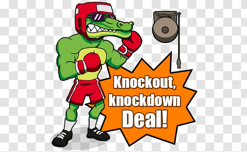 Human Behavior Cartoon Recreation Clip Art - Knockout Punch Transparent PNG