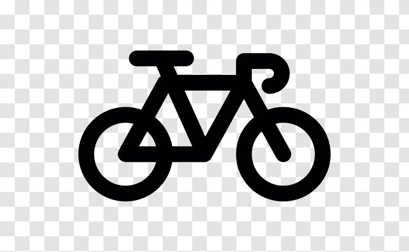 Cycling Racing Bicycle Road - Black And White Transparent PNG