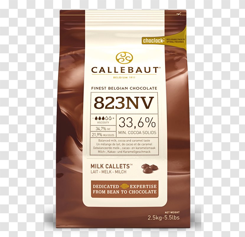 Belgian Chocolate White Callebaut Chip - Barry - Milk Drops Transparent PNG