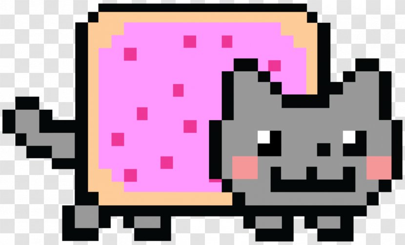 Nyan Cat YouTube - Magenta Transparent PNG