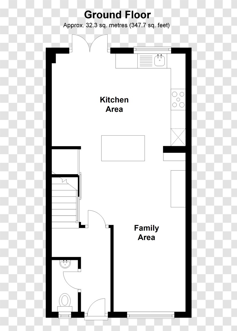 Floor Plan House Apartment - Square Foot - Design Transparent PNG