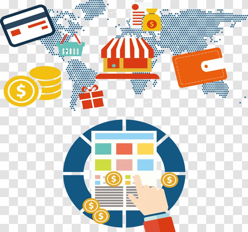 Marketing Plan Business Euclidean Vector - World - Shopping Offline Programs Transparent PNG