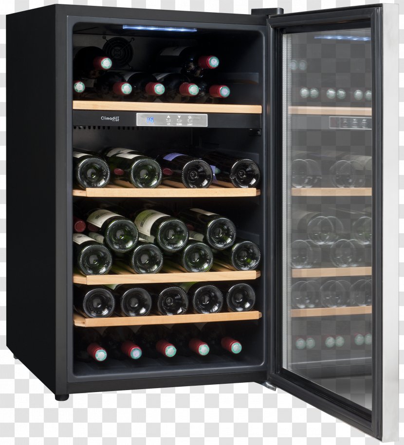 Wine Cooler Climadiff Bottle Cellar - Home Appliance Transparent PNG