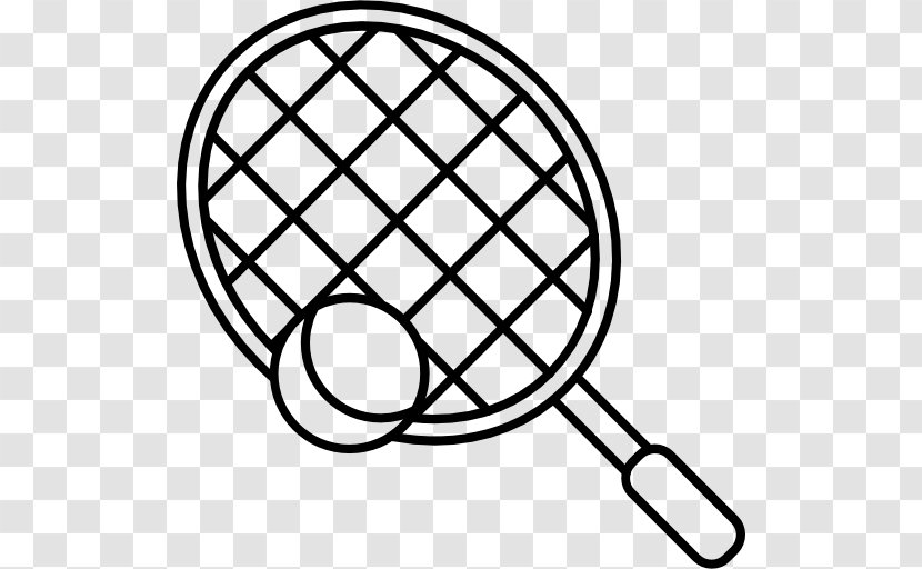 Battledore And Shuttlecock Badminton Clip Art - Tennis Racket Transparent PNG