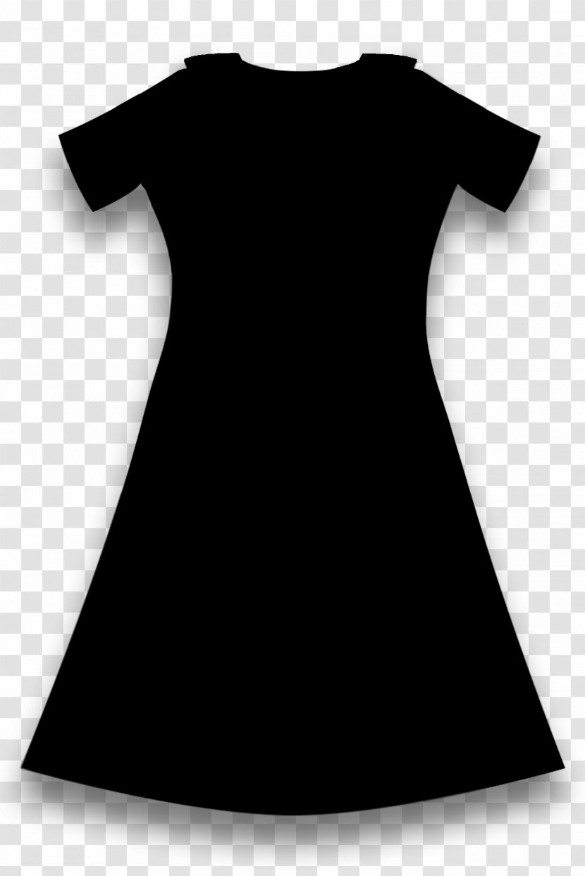 T-shirt Shoulder Little Black Dress Sleeve & White - M Transparent PNG