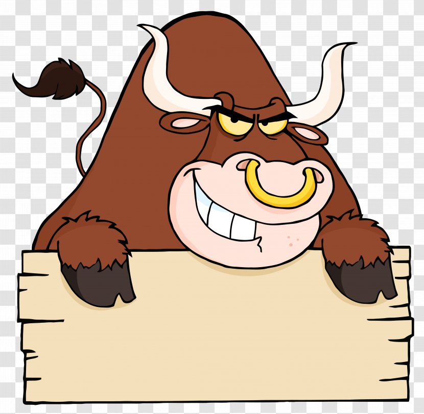 Cattle Bull Cartoon Clip Art Transparent PNG