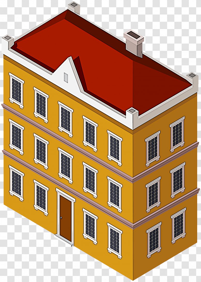 Roof Property Building House Yellow - Architecture - Room Transparent PNG