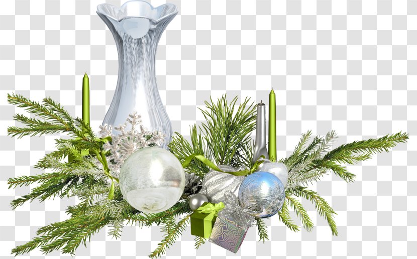 Fir Christmas Tree Ornament Candle Transparent PNG