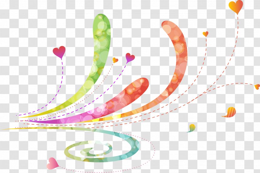 Desktop Wallpaper Illustration - Photography - Colorful Heart Transparent PNG