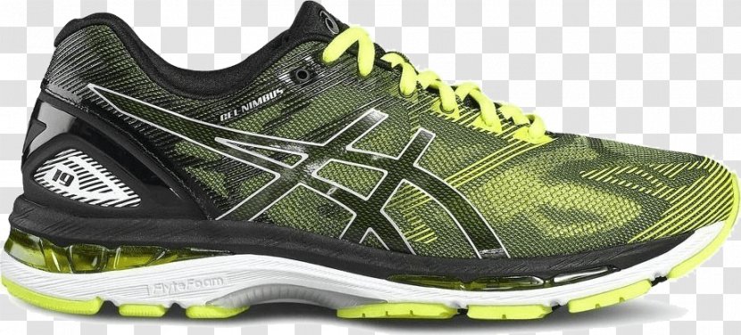 Sneakers ASICS Shoe Nike Air Jordan - Hiking - Yellow And Black Flyer Transparent PNG