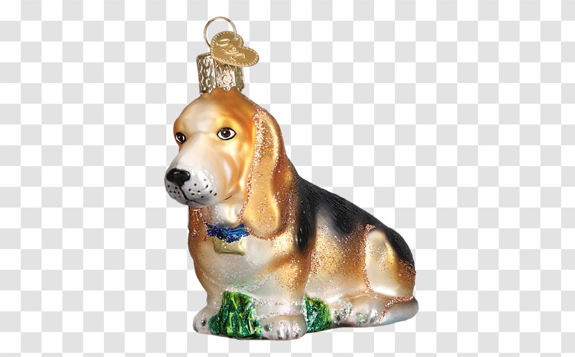 Beagle Basset Hound Dog Breed Dachshund Christmas Ornament - Pet - Santa Claus Transparent PNG