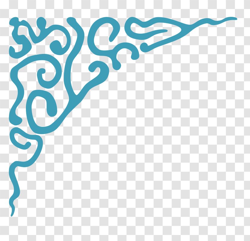 Blue Clip Art - Free Content - Flourish Image Transparent PNG