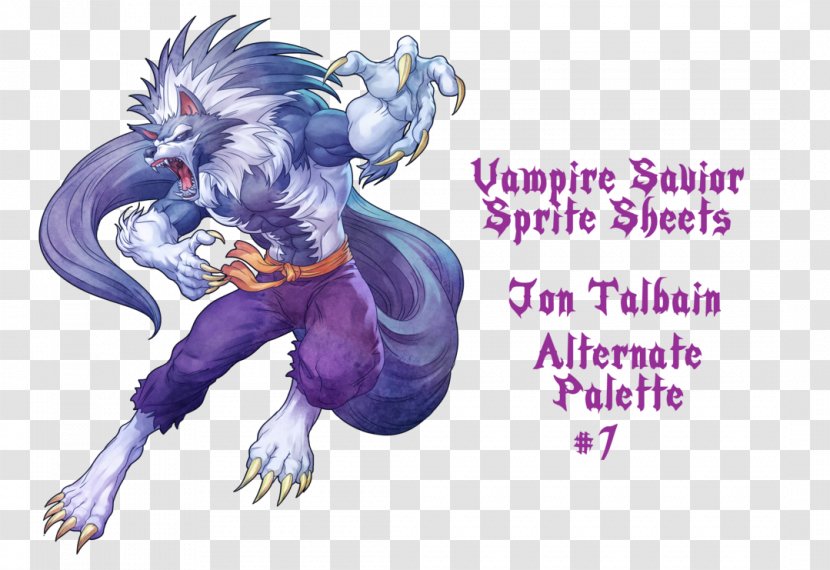 Darkstalkers Resurrection 3 Jon Talbain Capcom Felicia - Frame - Street Fighter Transparent PNG