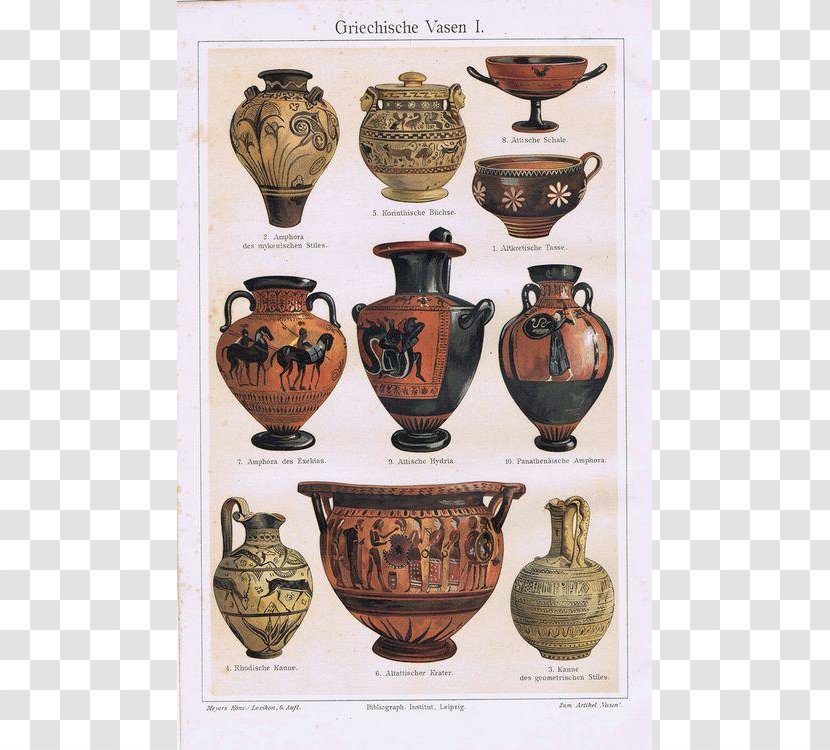 Pottery Of Ancient Greece History Greek Art Transparent PNG