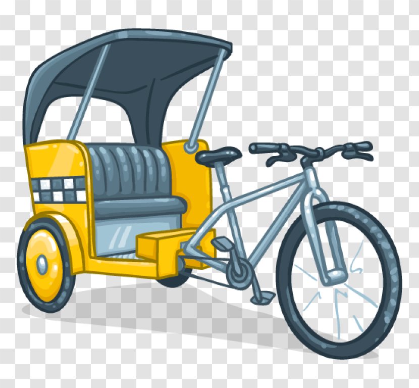 Central Park Pedicab Tours Auto Rickshaw Cycle - Bicycle Transparent PNG