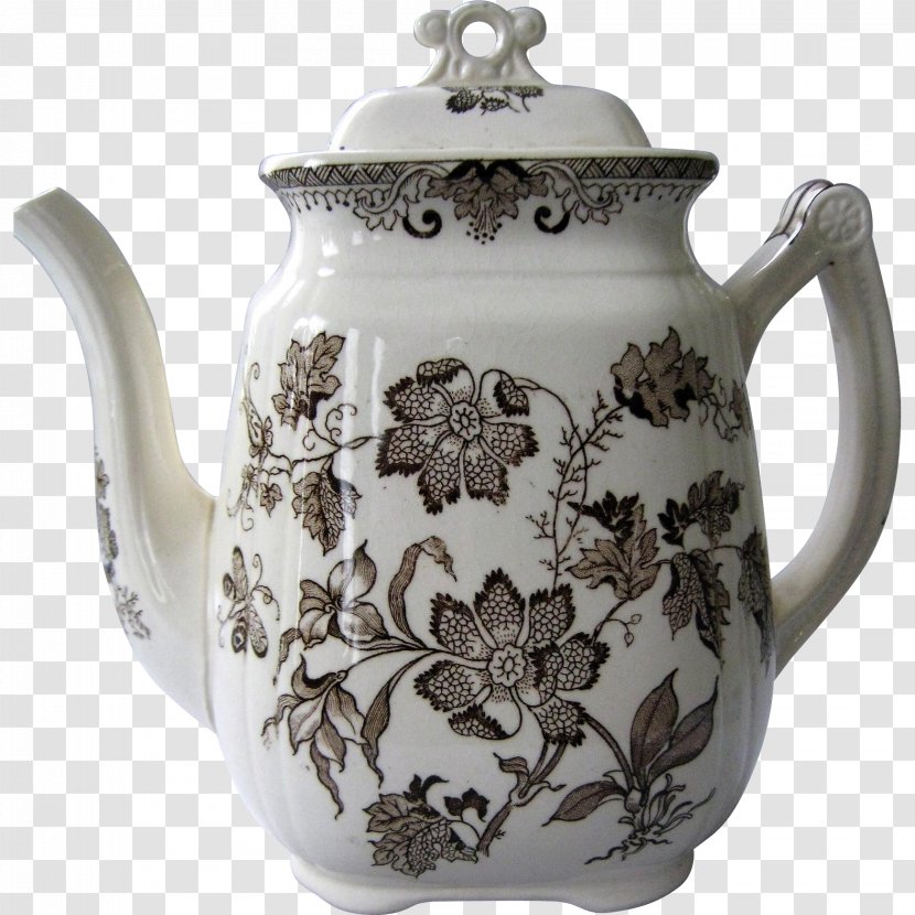Teapot Kettle Ceramic Pottery - Jug Transparent PNG