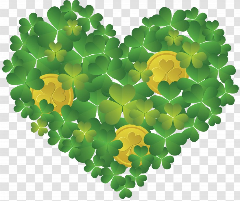 Ireland Saint Patrick's Day Shamrock March 17 Clip Art - Organism - Clover Transparent PNG