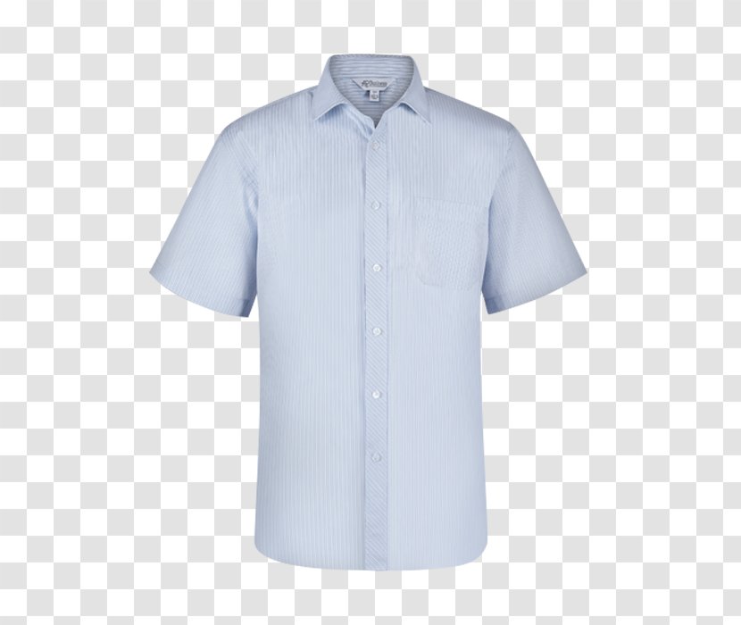 T-shirt Polo Shirt Blue Blouse Sleeve - Pocket Transparent PNG